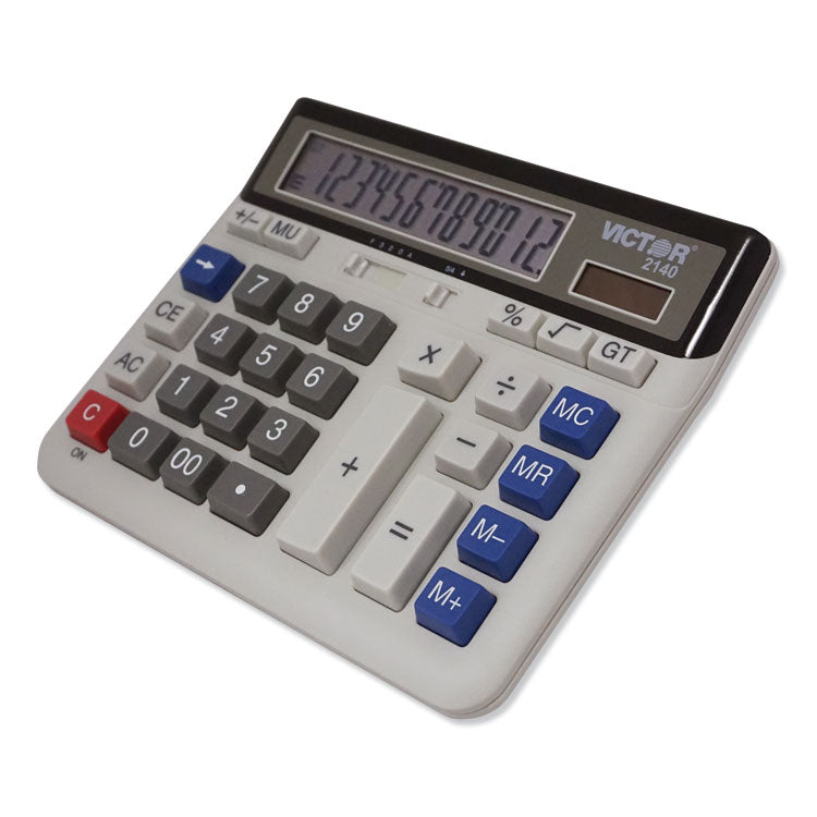 2140 Desktop Business Calculator, 12-Digit Lcd