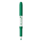 Intensity Low Odor Fine Point Dry Erase Marker, Fine Bullet Tip, Green, Dozen
