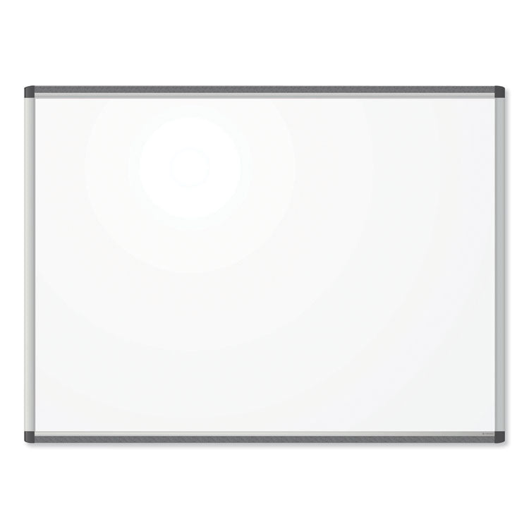 PINIT Magnetic Dry Erase Board, 48" x 36" (Actual Size: 47" x 35"), White Surface, Satin Aluminum Frame
