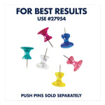 Classic Series Cork Bulletin Board, 36" x 24", Tan Surface, Anodized Aluminum Frame