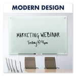 Infinity Glass Marker Board, 24" x 18", Frost Surface