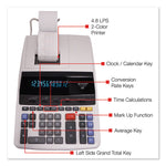 El2630piii Two-Color Printing Calculator, Black/red Print, 4.8 Lines/sec