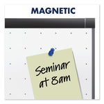 Prestige 2 Magnetic Total Erase Whiteboard, 96" x 48", White Surface, Graphite Gray Fiberboard/Plastic Frame