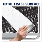 Prestige 2 Total Erase Whiteboard, 48" x 36", White Surface, Silver Aluminum/Plastic Frame