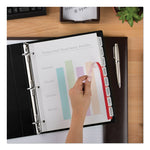 Print and Apply Index Maker Clear Label Plastic Dividers w/Printable Label Strip, 8-Tab, 11 x 8.5, Frosted Clear Tabs, 5 Sets