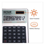 Tuffcalc Desktop Calculator, 12-Digit Lcd