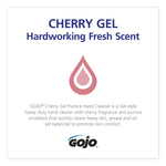 Cherry Gel Pumice Hand Cleaner, Cherry Scent, 0.5 gal, 4/Carton