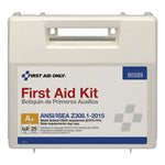 Type I and II First Aid Kit for 25 People, 141 Pieces, Plastic Case
