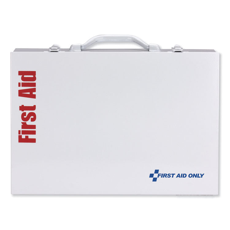 Industrial First Aid Kit for 75 People, 446 Pieces, Metal Case
