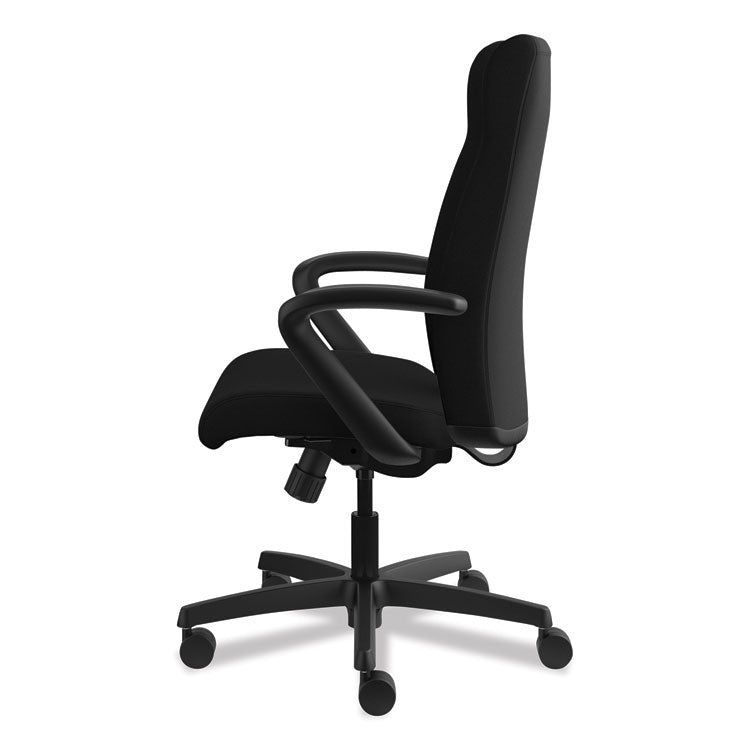 Ignition Series Executive High-Back Chair, Supports Up To 300 Lb, 17" To 21" Seat Height, Black