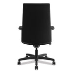 Ignition Series Executive High-Back Chair, Supports Up To 300 Lb, 17" To 21" Seat Height, Black