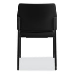 Accommodate Series Guest Chair, Fabric Upholstery, 23.25" x 22.25" x 32", Black Seat/Back, Black Base, 2/Carton