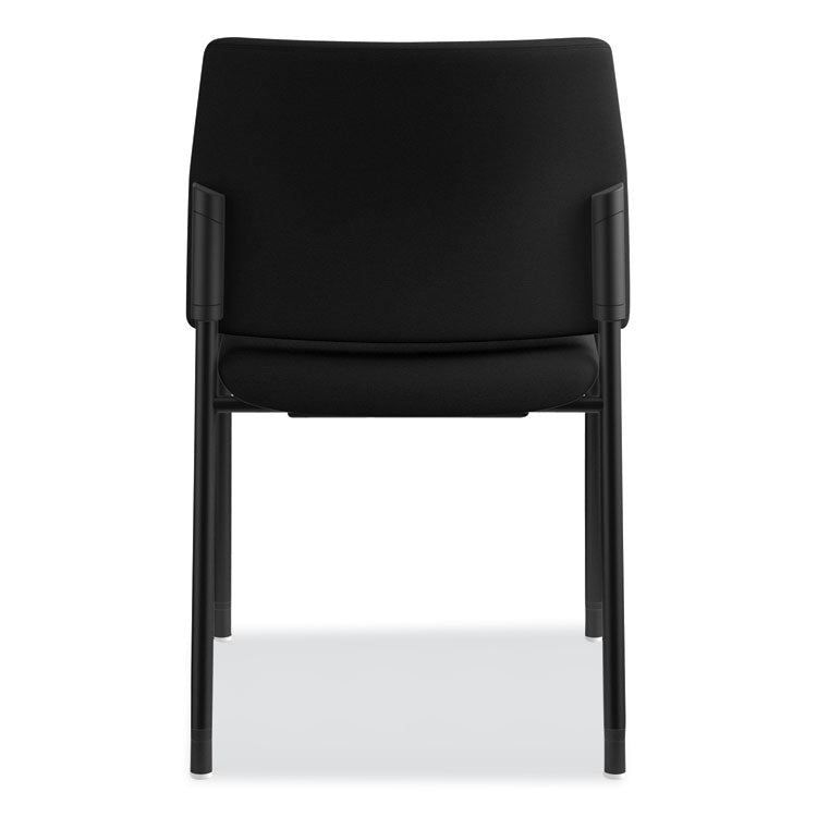 Accommodate Series Guest Chair, Fabric Upholstery, 23.25" x 22.25" x 32", Black Seat/Back, Black Base, 2/Carton