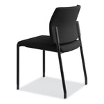 Accommodate Series Guest Chair, Fabric Upholstery, 23.25" x 22.25" x 32", Black Seat/Back, Black Base, 2/Carton