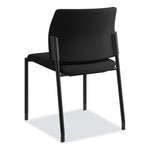 Accommodate Series Guest Chair, Fabric Upholstery, 23.25" x 22.25" x 32", Black Seat/Back, Black Base, 2/Carton