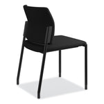 Accommodate Series Guest Chair, Fabric Upholstery, 23.25" x 22.25" x 32", Black Seat/Back, Black Base, 2/Carton