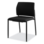 Accommodate Series Guest Chair, Fabric Upholstery, 23.25" x 22.25" x 32", Black Seat/Back, Black Base, 2/Carton