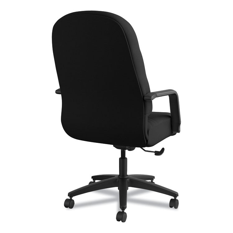 Pillow-Soft 2090 Series Executive High-Back Swivel/tilt Chair, Supports Up To 300 Lb, 17" To 21" Seat Height, Black
