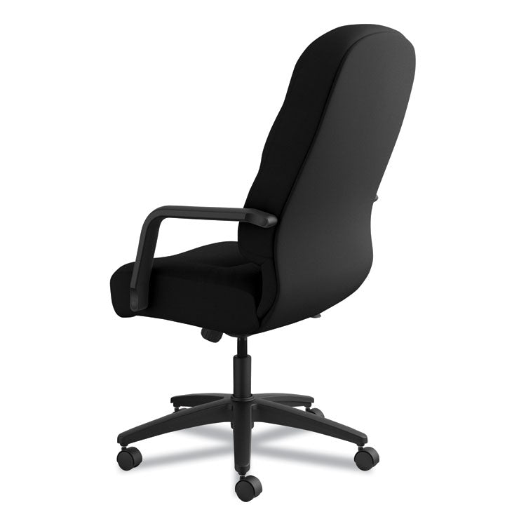 Pillow-Soft 2090 Series Executive High-Back Swivel/tilt Chair, Supports Up To 300 Lb, 17" To 21" Seat Height, Black