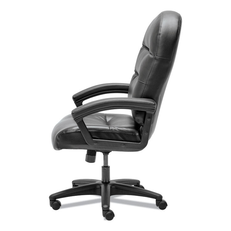 Pillow-Soft 2090 Series Executive High-Back Swivel/tilt Chair, Supports Up To 250 Lb, 16" To 21" Seat Height, Black