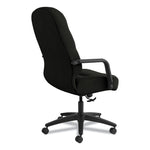 Pillow-Soft 2090 Series Executive High-Back Swivel/tilt Chair, Supports Up To 300 Lb, 16.75" To 21.25" Seat Height, Black