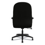 Pillow-Soft 2090 Series Executive High-Back Swivel/tilt Chair, Supports Up To 300 Lb, 16.75" To 21.25" Seat Height, Black