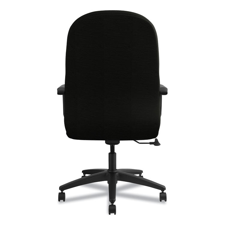 Pillow-Soft 2090 Series Executive High-Back Swivel/tilt Chair, Supports Up To 300 Lb, 16.75" To 21.25" Seat Height, Black