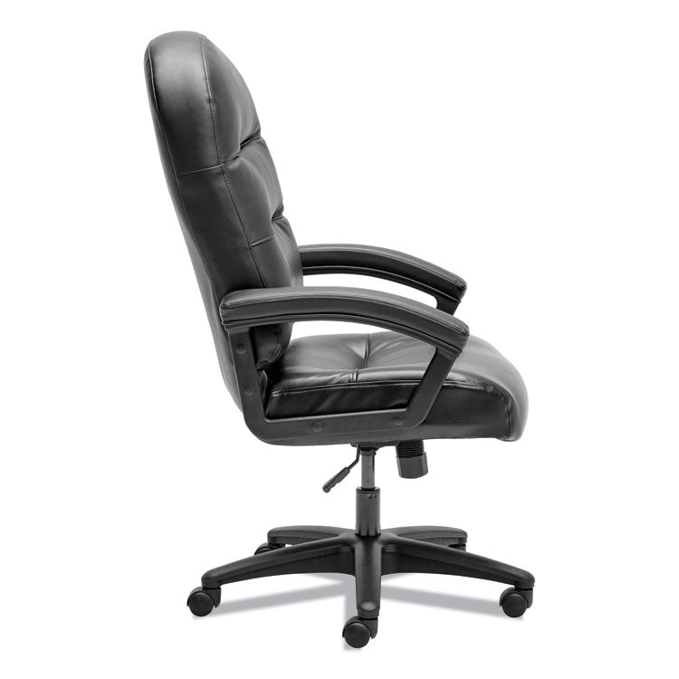 Pillow-Soft 2090 Series Executive High-Back Swivel/tilt Chair, Supports Up To 250 Lb, 16" To 21" Seat Height, Black