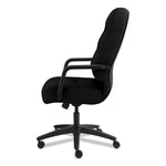 Pillow-Soft 2090 Series Executive High-Back Swivel/tilt Chair, Supports Up To 300 Lb, 17" To 21" Seat Height, Black