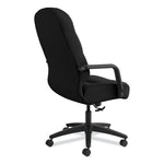 Pillow-Soft 2090 Series Executive High-Back Swivel/tilt Chair, Supports Up To 300 Lb, 17" To 21" Seat Height, Black