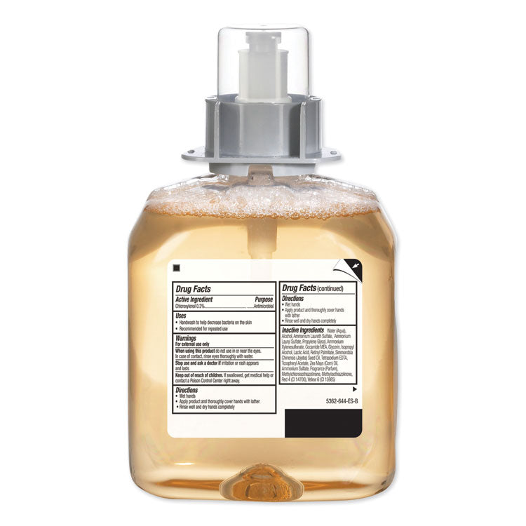 Luxury Foam Antibacterial Handwash, Refill for FMX-12 Dispenser, Fresh Fruit Scent, 1,250 mL