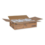 Universal Jumbo Bath Tissue, Septic Safe, 2-Ply, White, 3.48" X 1,000 Ft, 12/carton