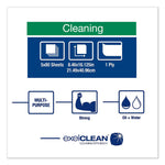 Heavy-Duty Cleaning Cloth, 8.46 X 16.13, White, 80/box, 5 Boxes/carton