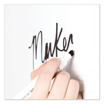 PINIT Magnetic Dry Erase Board, 36" x 24" (Actual Size: 35" x 23"), White Surface, Satin Aluminum Frame