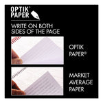 Hardcover Twinwire Notebooks, SCRIBZEE Compatible, 1-Subject, Wide/Legal Rule, Black/Red Cover, (70) 11 x 8.5 Sheets