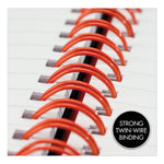 Hardcover Twinwire Notebooks, SCRIBZEE Compatible, 1-Subject, Wide/Legal Rule, Black/Red Cover, (70) 11 x 8.5 Sheets