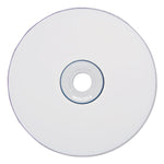 Cd-R Recordable Disc, 700 Mb/80 Min, 52x, Spindle, White, 100/pack