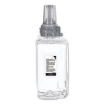 Clear and Mild Foam Handwash Refill, For ADX-12 Dispenser, Fragrance-Free, 1,250 mL, 3/Carton