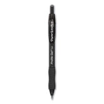 Profile Gel Pen, Retractable, Fine 0.5 Mm, Black Ink, Translucent Black Barrel, Dozen