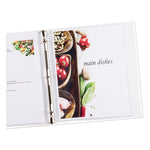 Heavyweight Easy Load Non-Glare Sheet Protector, Side: 3-Hole Punched, Top Load 8.5 x 11 Insert, Clear Front, 50/Box