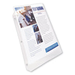 Super Heavyweight Easy Load Diamond Clear Sheet Protector, Side: 3-Hole Punched, Top Load 8.5 x 11 Insert, Clear, 50/Box