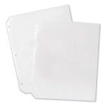 Heavyweight Easy Load Non-Glare Sheet Protector, Side: 3-Hole Punched, Top Load 8.5 x 11 Insert, Clear Front, 100/Box