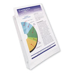 Heavyweight Easy Load Non-Glare Sheet Protector, Side: 3-Hole Punched, Top Load 8.5 x 11 Insert, Clear Front, 100/Box
