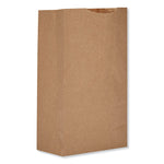 Grocery Paper Bags, 2# Size, X-Heavy-Duty, 50# Basis Weight, 4.13" x 2.63" x 7.88", Kraft, 250 Bags/Pack, 2 Packs/Bundle
