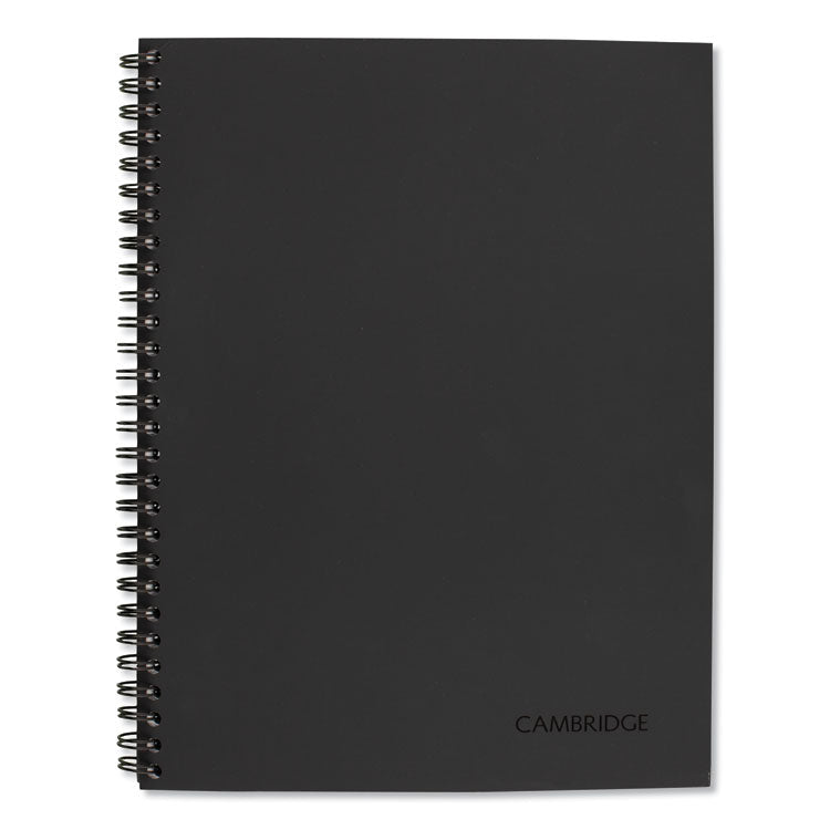Wirebound Guided Business Notebook, Action Planner Project-Management Format, Dark Gray Cover, (80) 9.5 x 7.5 Sheets