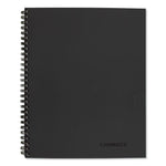 Wirebound Guided Business Notebook, Action Planner Project-Management Format, Dark Gray Linen Cover, (80) 11 x 8.5 Sheets