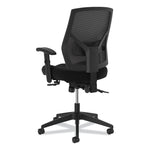 Crio High-Back Task Chair With Asynchronous Control, Supports Up To 250 Lb, 18" To 22" Seat Height, Black