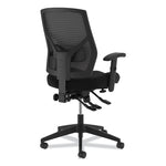 Crio High-Back Task Chair With Asynchronous Control, Supports Up To 250 Lb, 18" To 22" Seat Height, Black