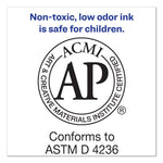 Marks A Lot Large Desk-Style Permanent Marker, Broad Chisel Tip, Purple, Dozen (8884)