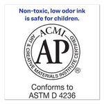 Marks A Lot Extra-Large Desk-Style Permanent Marker, Extra-Broad Chisel Tip, Red (24147)